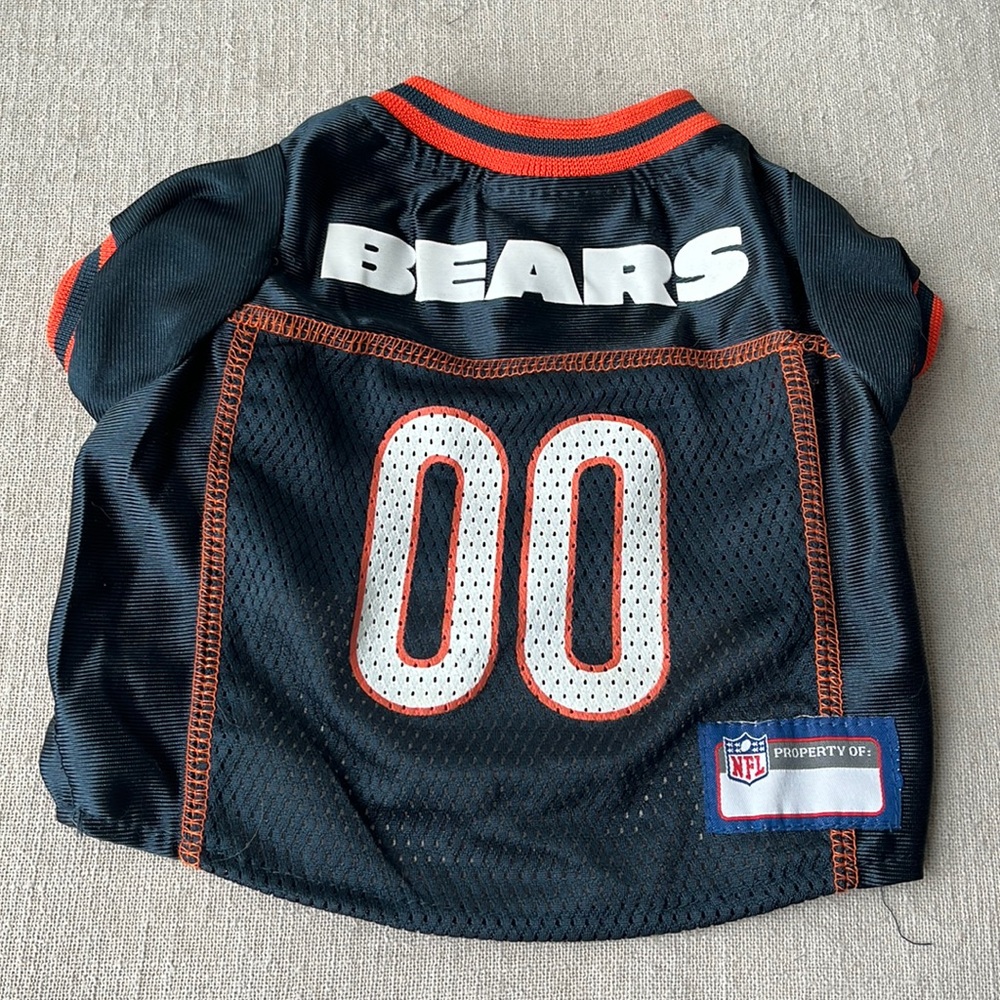 Dog Chicago bears jersey